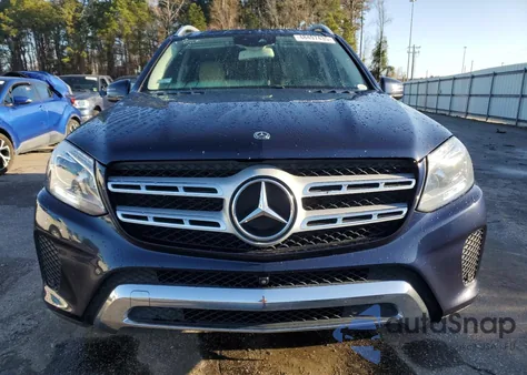 2018 Mercedes-Benz Gls 450 4Matic z USA, uszkodzony, nr VIN 4JGDF6EE2JB130578